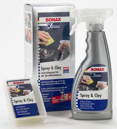 SONAX Xtreme Spray & Clay Lackreinigungs-Set