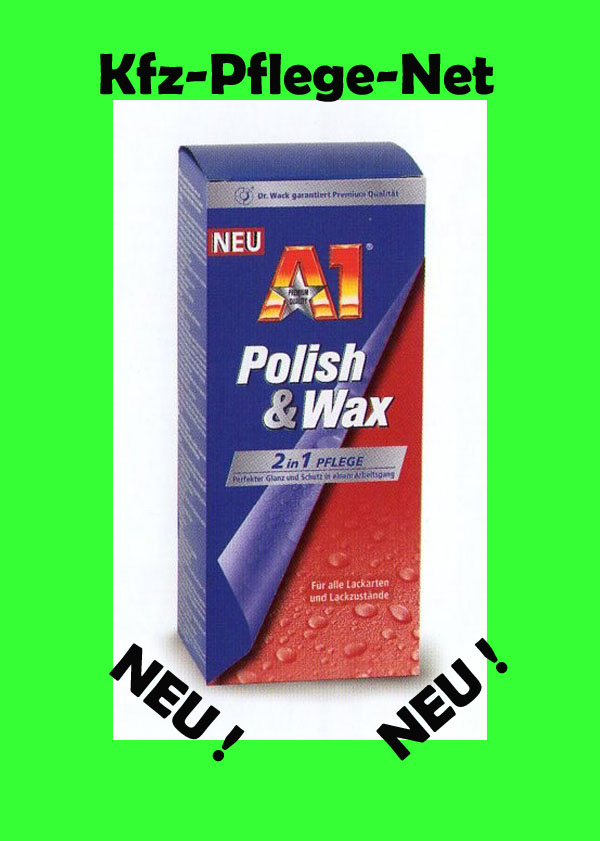Dr Wack A1 Polish & Wax 500ml Dr Wack A1 Polish & Wax 500ml